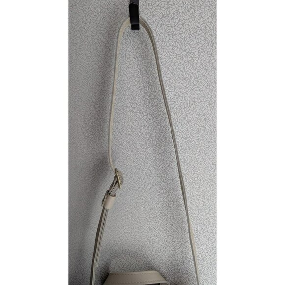 NEW Portland Leather Goods 'Almost Perfect' Mini Crossbody Tote Bone/Off White - Picture 10 of 11